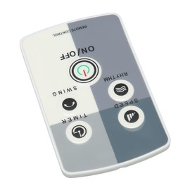Convenient Replacement Remote Control for Fans with Easy Access to All Buttons