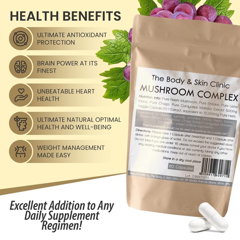 Trans Resveratrol - Pure Natural - 60 Capsules - 1-2