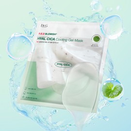 Dr. G (현대Hmall)닥터지 레드 블레미쉬 히알 시카 쿨링 겔 마스크 10매 (Hyundai Hmall) Dr. G Red Blemish Hyal Cica Cooling Gel Mask 10 Sheets
