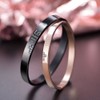 Wolentty Couples His and Hers Distance Bracelets Stainless Steel Love