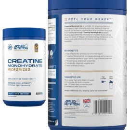 Applied Nutrition Creatina Monohydrate 1kg, 100% Micronizada
