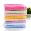 Lafefe Face Cloth Bamboo Charcoal Fiber Plain Weave Reusable Facial
