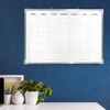Flipside Products 18" x 24" Aluminum Framed Calendar Magnetic White