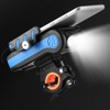 Bicycle Lights Four-in-one Riding Headlight Mobile Phone Holder With Horn