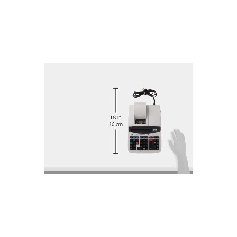 Victor Technology PL8000 Calculadora de impresión térmica, lógica de pronto,