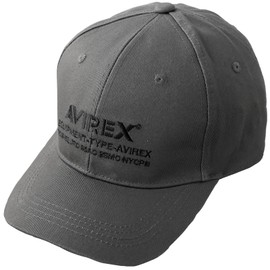 Avilex Men's Military 6 Panel Baseball Cap, Hat, Cotton Cap, Polo Cap, Low Cap, Full Cap, charcoal (09)