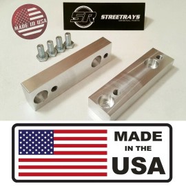 StreetRays [Originals] [SR] Billet Sway Bar Drop Bracket 2-4" Lift Chevy Colorado & GMC Canyon 15-23