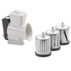 Lurch 200525 Drum Grater, Grey/White