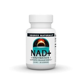 Source Naturals NAD+, coenzimado B-3, 25 mg - 30 pastillas | Apoya la energía celular*