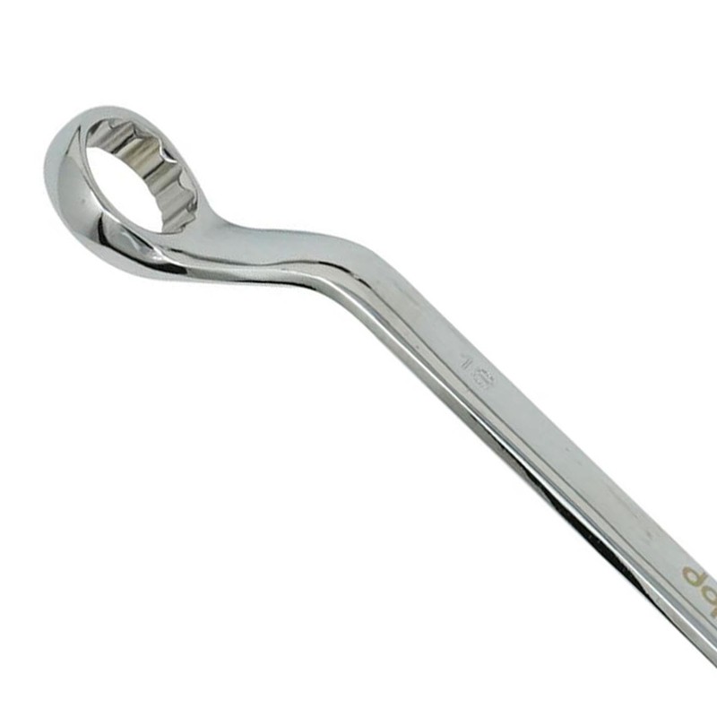 Dapetz® 18mm - 19mm Deep Offset Bi-Hex Swan Neck Ring