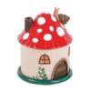 Mushroom House Incense Cone Burner: Whimsical Decor & Fragrance |
