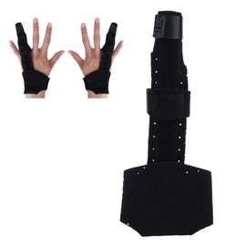 Trigger Finger Splint, Hand Support, Adjustable Finger Support for Medium Small Ring Finger, Left or Right Hand, Knuckle Immobilisation for Mallet Finger, Carpal Tunnel, Arthritis, Storage