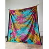 Original Kikan Tie Dye Mandala Tapestries Home Decor Wall Hanging
