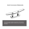 GANGUOLA Boat Cleat 6 Inch Open Base 2 Pcs, Dock
