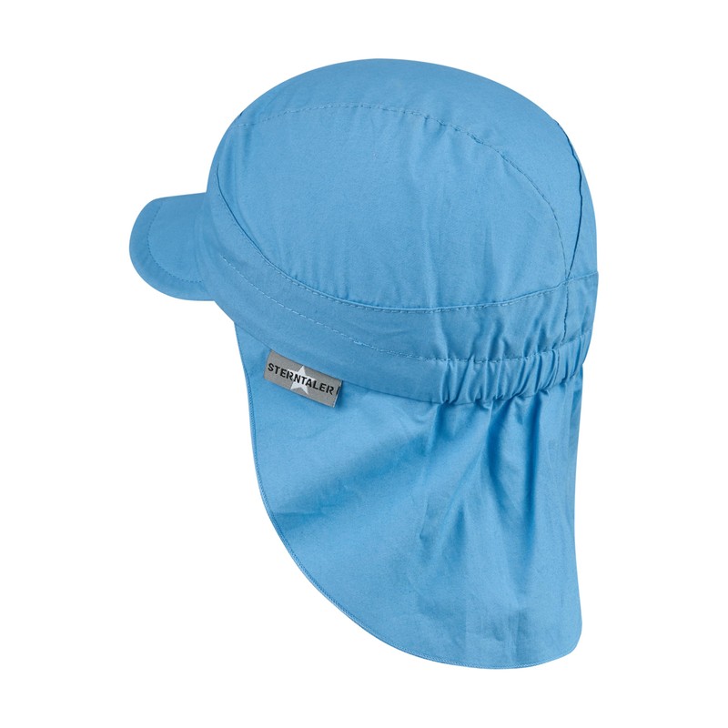Sterntaler Peaked Cap, Basic, Girls’ Baby/Children's Hat with Neck Protection,