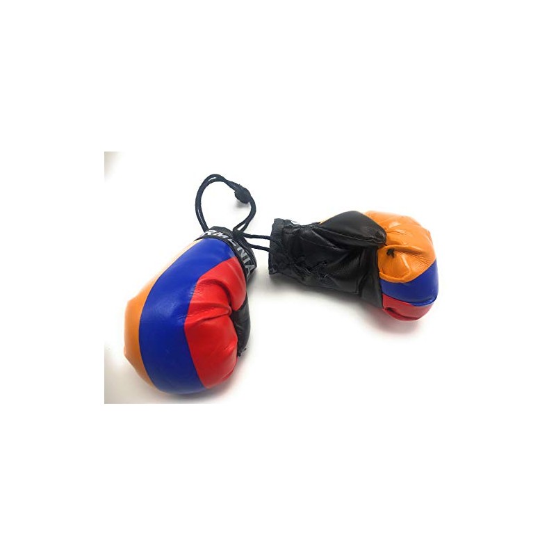 Red Hat Ent Hanging Car Mirror Mini Boxing Gloves (Armenia)