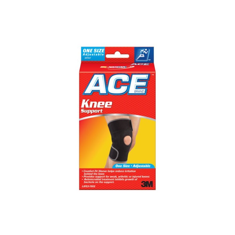 ACE Neoprene Open Knee Brace, One Size Fits All