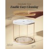 2 Pack 2-Tier Lazy Susan Turntable, 9.05” Rotating Acrylic Organizer