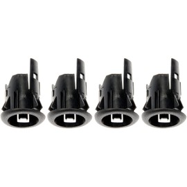 Dorman 42451 Rear Park Sensor Retainer Bezels Compatible with Select Ford Models, 4 Pack