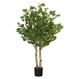 Maia Shop 3ft 5in Artificial Eucalyptus Tree Plant for House, Apartment or Office – Realistic Fake Indoor Plants for Living Room, Kitchen, Bedroom, Entryway or Bathroom – Faux Greenery for Home Décor