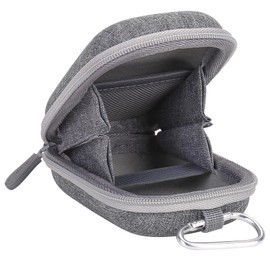 Canon IXY650 IXY640 IXY200 IXY210 IXY180 IXY160 Compact Digital Camera Silver Protective Storage Case (Case Only) - Aenllosi