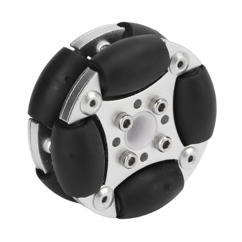 48mm Double Aluminum Alloy Omni Directional Wheel Loading 3kg for