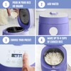 GreenLife Digital Rice Cooker, 2-Cups Uncooked/4-Cups Cooked, Removable Nonstick Ceramic