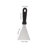 Ipetboom 2Pcs Stainless Steel Multi Function Spatulas with Plastic Handles