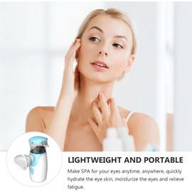 Dispositivo Nano Pulverizador y Material Abs para Cuidado de Ojos Capacidad 24ml Humectante Rápido para Ocular, Adecuado para Jugar Computadora