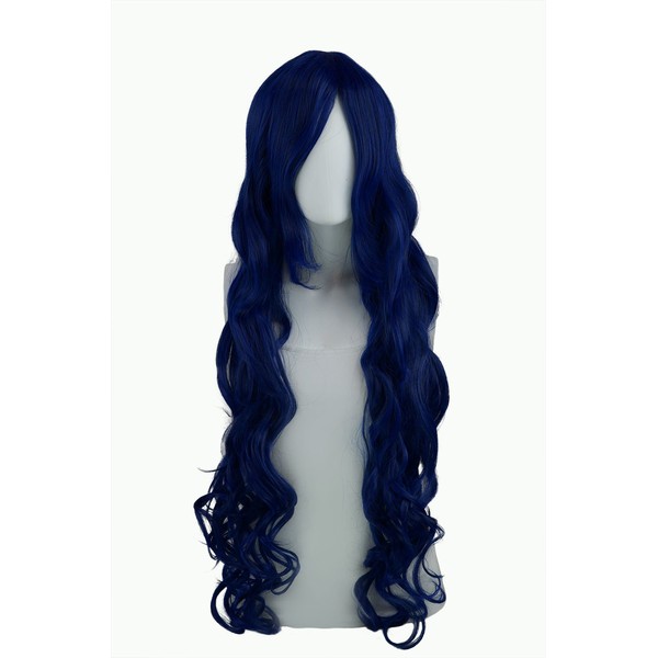 Epic Cosplay Hera Fusion Blue Curly Wig 38 Inches(25FB)