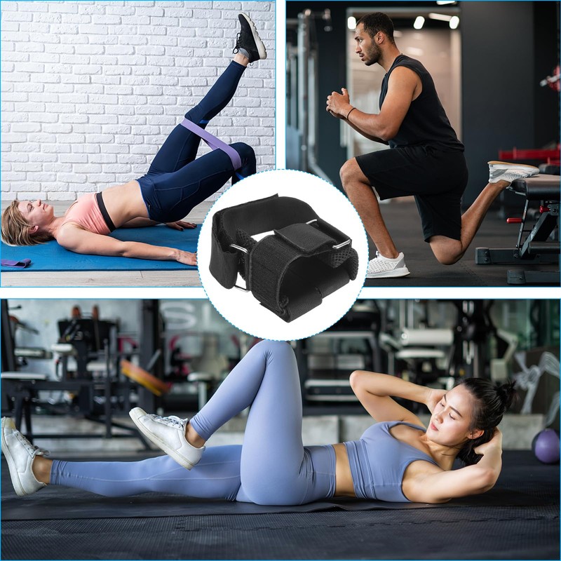 PATIKIL Dumbbell Foot Attachment, 2 Pack Adjustable Ankle Weights Dumbbell