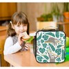 Mädchen Faultier Lunch-Taschen Palme Cool Große Isolierte Lunchbox Tragetasche Kalt