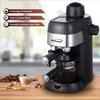 Brentwood GA-134BK Espresso and Cappuccino Maker, 800 Watt, Black