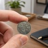 1966 Silver Sixpence Coin in Keepsake Tin – Good Luck