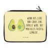 Mr & Mrs Panda Designs Pencil Case Avocado Couple MT