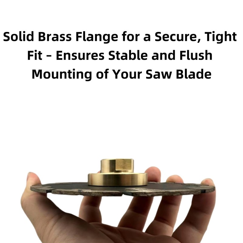 ComeFloor Solid Brass Flush Mount Adapter Flange for Quad Diamond