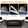 JERBOR Titanium Windshield Screws for Street Glide, Performance Windscreen Bolts