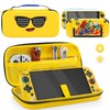 PAWDIARY Yellow Switch 2 Accessories Bundle for Fortnite Design, with
