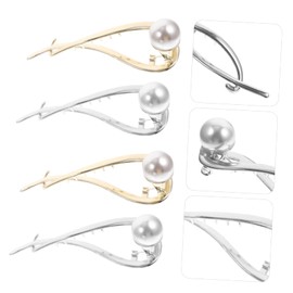 Healvian 4pcs Elegant Hair Clips Design Unique Barrettes for Formal and Casual Occasions for Weddings and Parties Lightweight and Comfortable for Hair