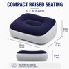 Soyinht 1PC Inflatable Seat Cushion, 37 x 30 x 20cm,
