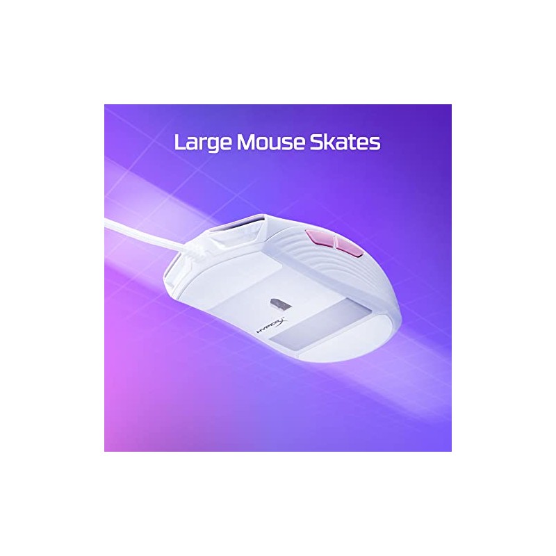 HyperX Pulsefire Core Rosa/Blanco - Ratón para Juegos RGB Rosa/Blanco,con