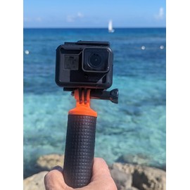 micros2u Diving Buoy Floating / Adjustable Buoyancy Floaty Handle Hand Grip / Stick / Pole For Gopro Hero 2, 3, 3+, 4 SJCam
