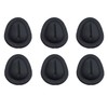votuyet 6Pcs Black Silicone car Cup limiters Cup Holder Insert,car