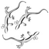 Gecko Car Sticker, 3D 3D, Cute Eyes, Emblem, Gecko, Lizard,