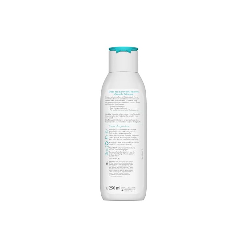 Lavera Basis Sensitive Cream Shower 250 ml