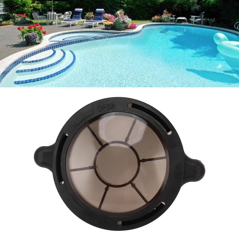 CHEOTIME Upgraded Transparent Pool Pump Basket Cover, Compatible with Hayward