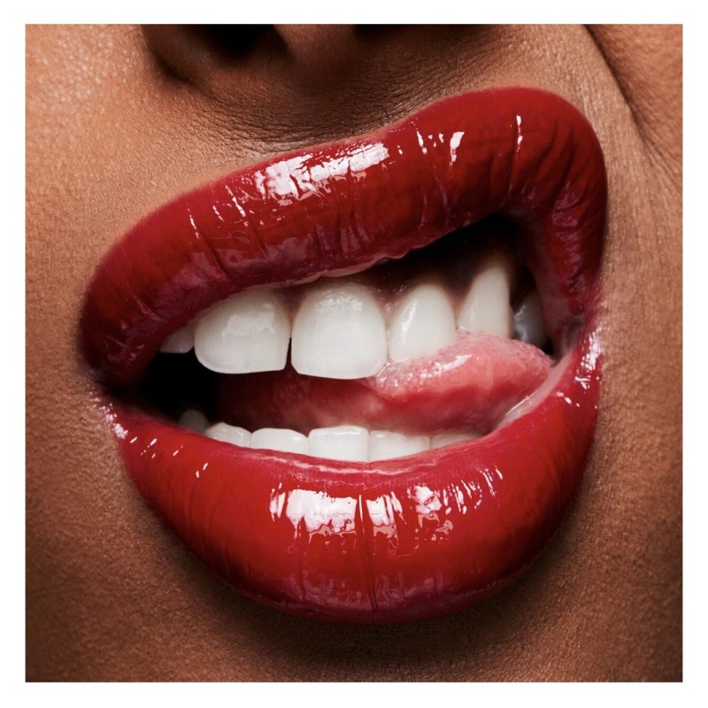 M·A·C MAC LIPGLASS Shade 328 RUBY WOO Full Size 0.10oz