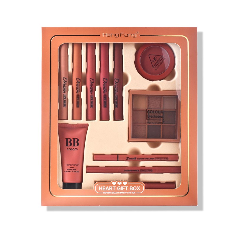 YAYAMIYA Makeup Set, Exquisite and Kawaii Cosmetic Set, 11 Pieces,
