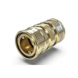 ABA Beul 65003.106.2 Water Double Plug Coupling System 3/4 Brass