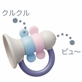 Toy Royal Grayish Basic Toy Whistle, Gray (Washable / Rattle) Disinfectable Toy (Finger Play/Sound), Baby, Dull Color